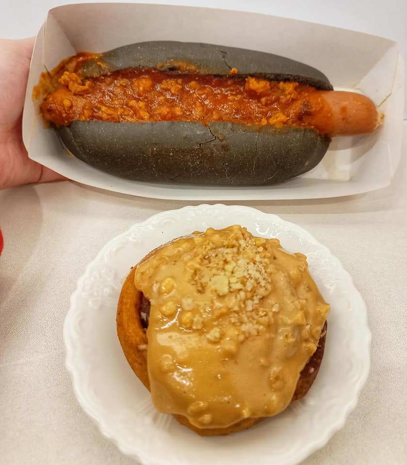 All over Taiwan/IKEA/IKEA Home Furnishings/ IKEA Food Kiosk/Bubble Tea Ice Cream/Black Hot Dog Bun/Peanut Butter Walnut Cinnamon Roll