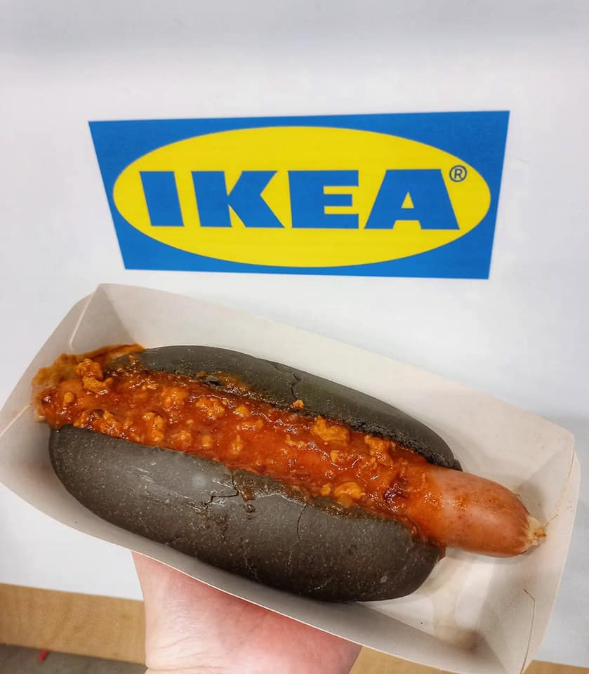 All over Taiwan/IKEA/IKEA Home Furnishings/ IKEA Food Kiosk/Bubble Tea Ice Cream/Black Hot Dog Bun/Peanut Butter Walnut Cinnamon Roll