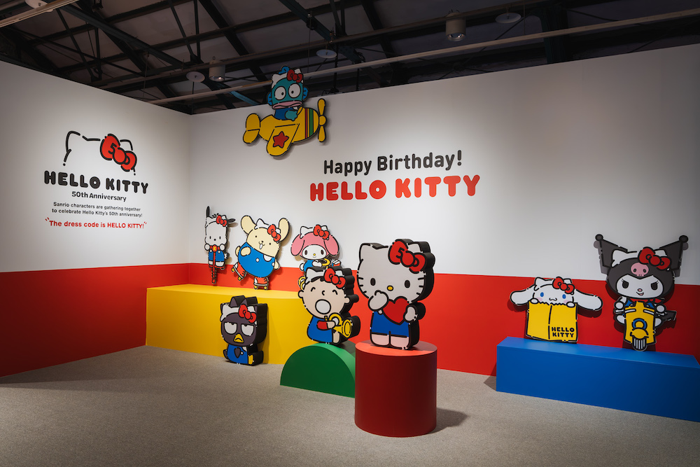 【Taipei】Cuteness Overload! The "HELLO KITTY 50th Anniversary Exhibition" Kicks Off. With Super-Sized KITTY Installations and Exclusive Merchandise, It